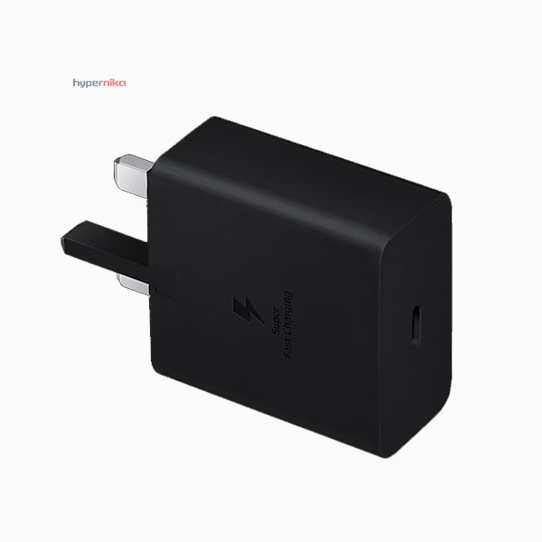 شارژر دیواری 45 وات سامسونگ مدل T4510 با کابل تبدیل USB-C به USB-C